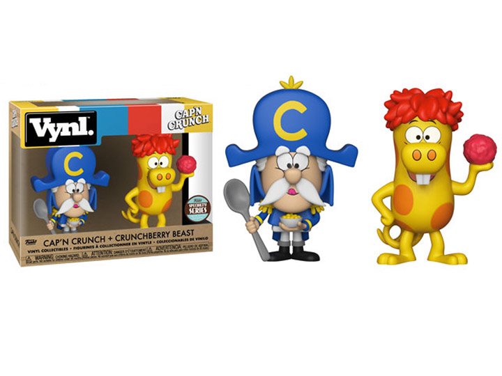 Cap'n Crunch Funko Specialty Series Vynl Crunchberry Beast Figure Set