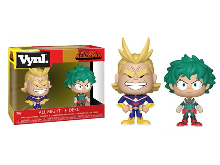 My Hero Academia Vynl. All Might + Deku