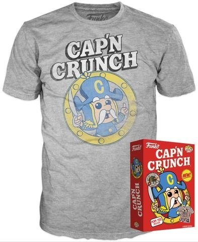 FUNKO POP TEES CAP'N CRUNCH AD ICONS  EXCLUSIVE SHIRT