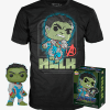 Funko Pop! Marvel - Avengers Endgame: Hulk T-shirt and Glow in the Dark Exclusive Pop! #451