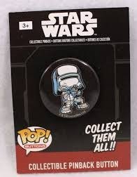 FUNKO POP BUTTONS STAR WARS