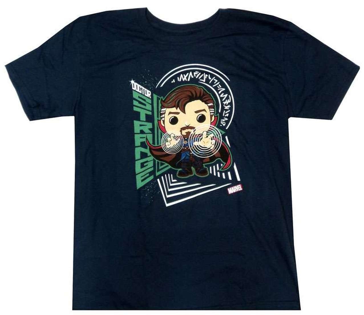 Funko Pop Tees Dr. Strange Navy Blue T-Shirt