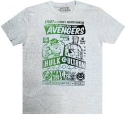 FUNKO POP! MARVEL HULK VS ULTRON T-SHIRT