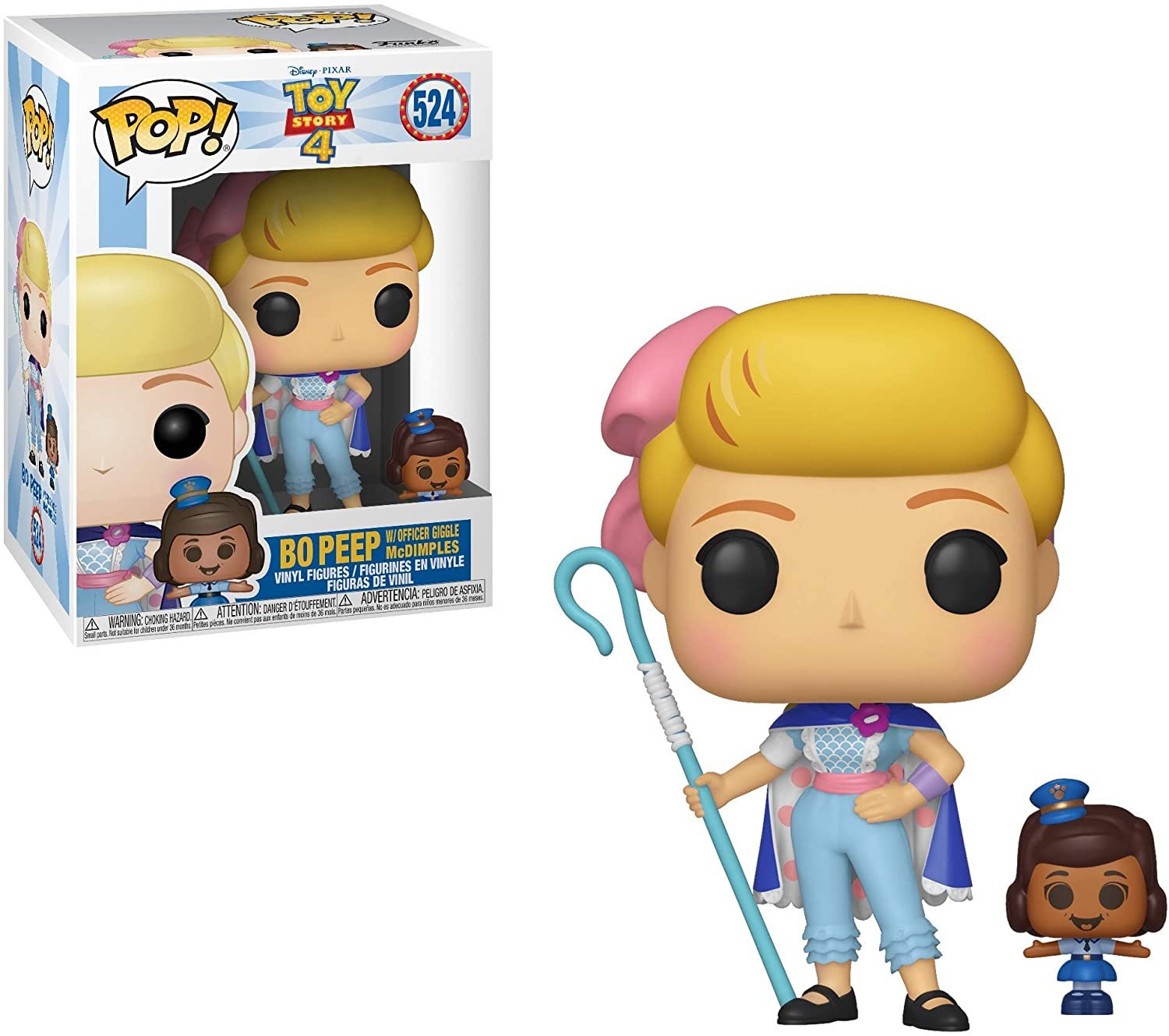 Funko Pop! Disney: Toy Story 4 - Bo Peep with Officer Mcdimples