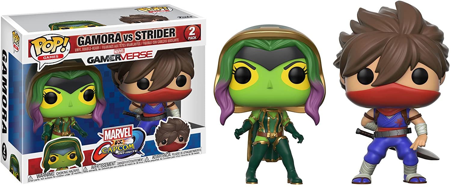 Funko POP! GAMES: Marvel Vs Capcom - Gamora Vs Strider