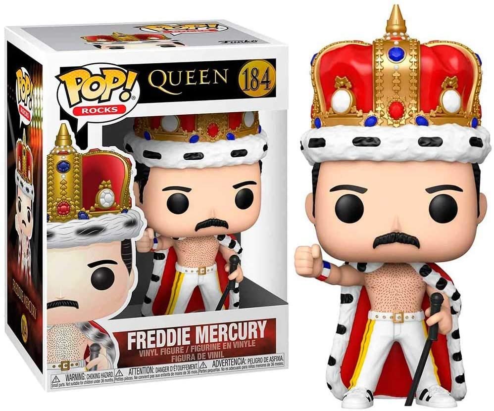 Funko Pop! Rocks: Freddie Mercury King