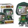 Funko Pop! Marvel: Marvel Zombies - Dr. Doom Multicolor, 3.75 inches