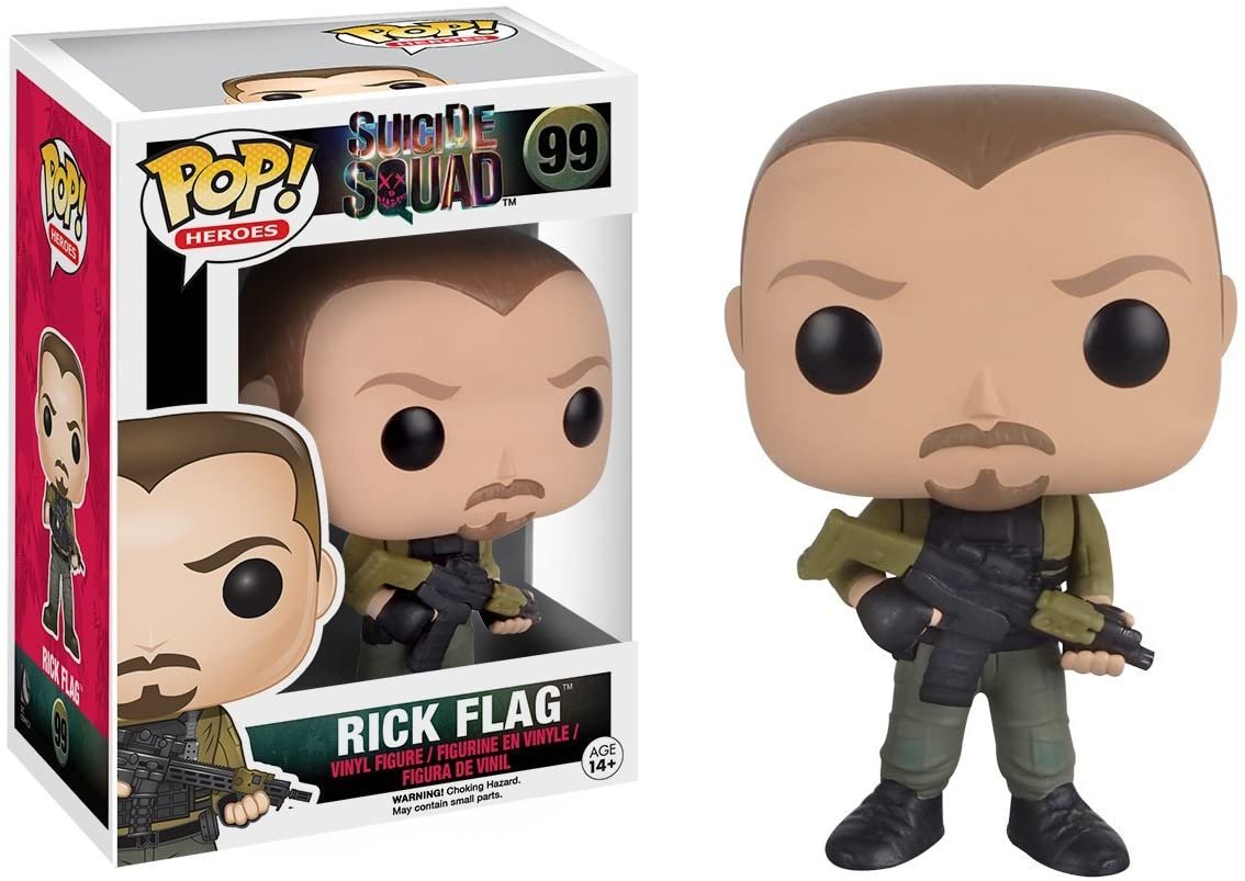 Funko POP Movies: Suicide Squad Rick Flag
