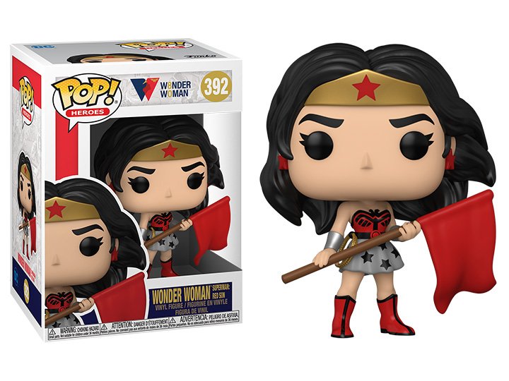 Pop! Heroes: Wonder Woman (80th Anniversary) - Wonder Woman (Red Son)