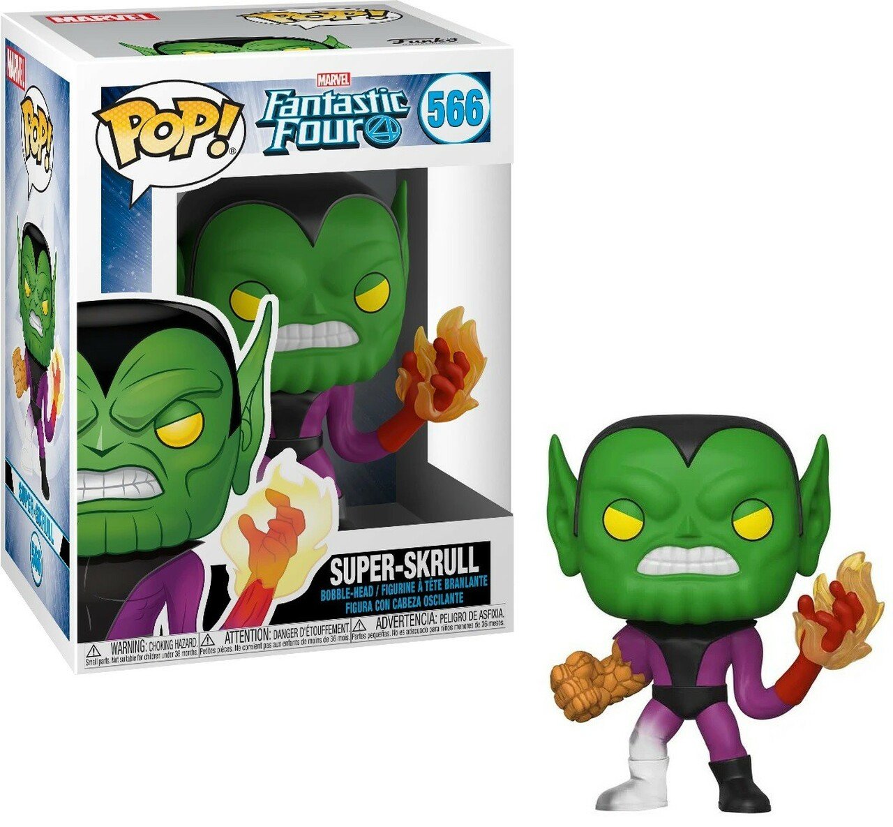Funko Fantastic Four POP! Marvel Super-Skrull Vinyl Bobble Head