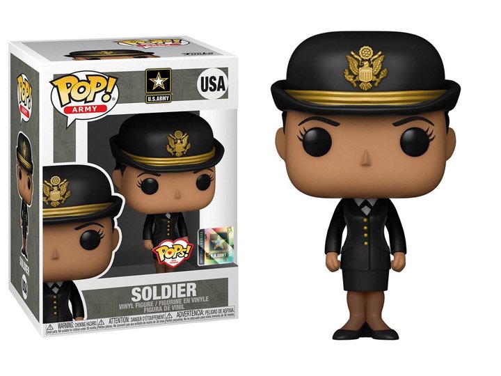 Pops! with Purpose US Army Soldier Female 2 Service Uniform