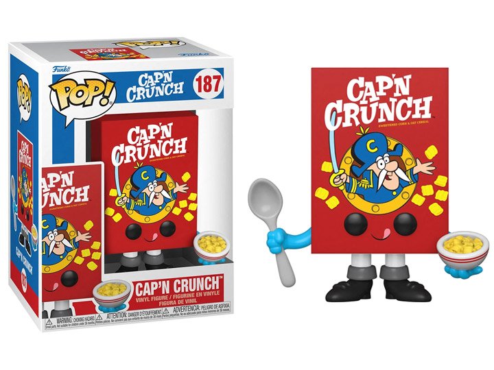 Pop! Foodies: Quaker - Cap'N Crunch Cereal Box
