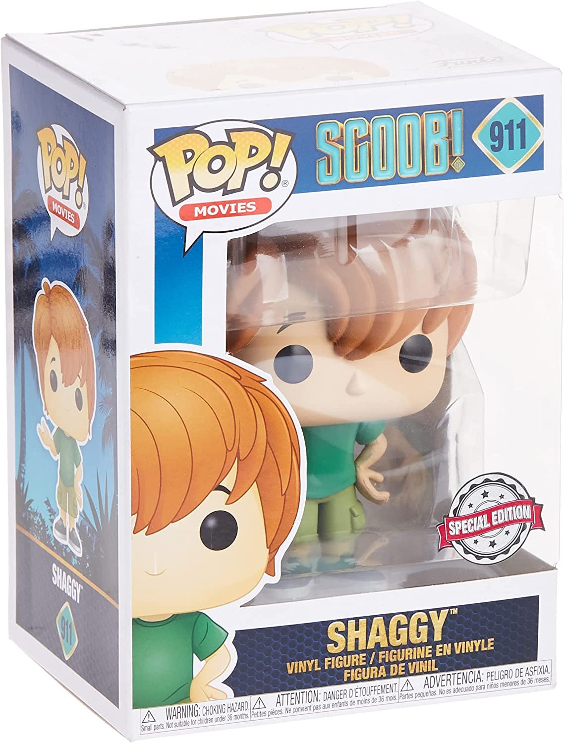 Funko Pop! Movies: Scooby Doo - Shaggy Exclusive CARTOON NETWORK