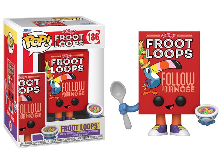 Pop! Foodies: Kelloggs - Froot Loops Cereal Box