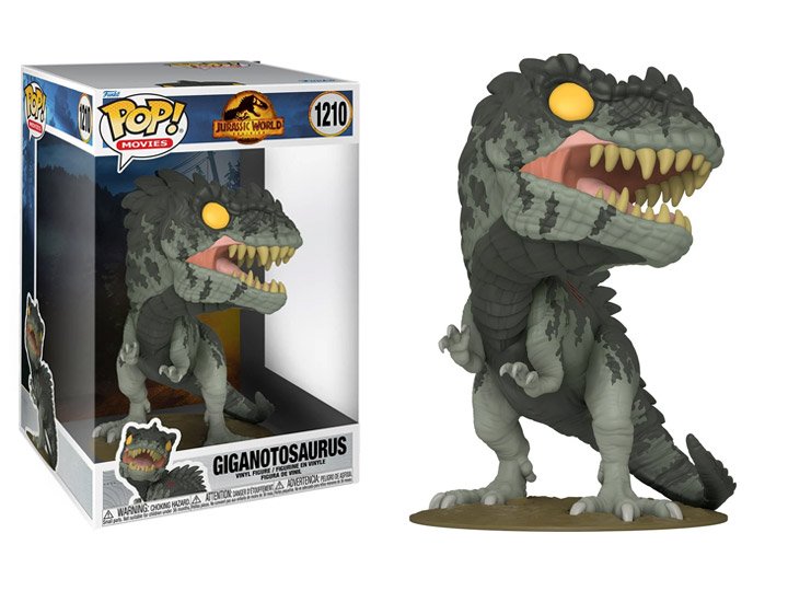 Pop! Movies: Jurassic World: Dominion - 10" Giganotosaurus