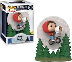 Pop! Moments: E.T. 40th Anniversary - Elliot and E.T. Flying (Glow-in-the-dark)