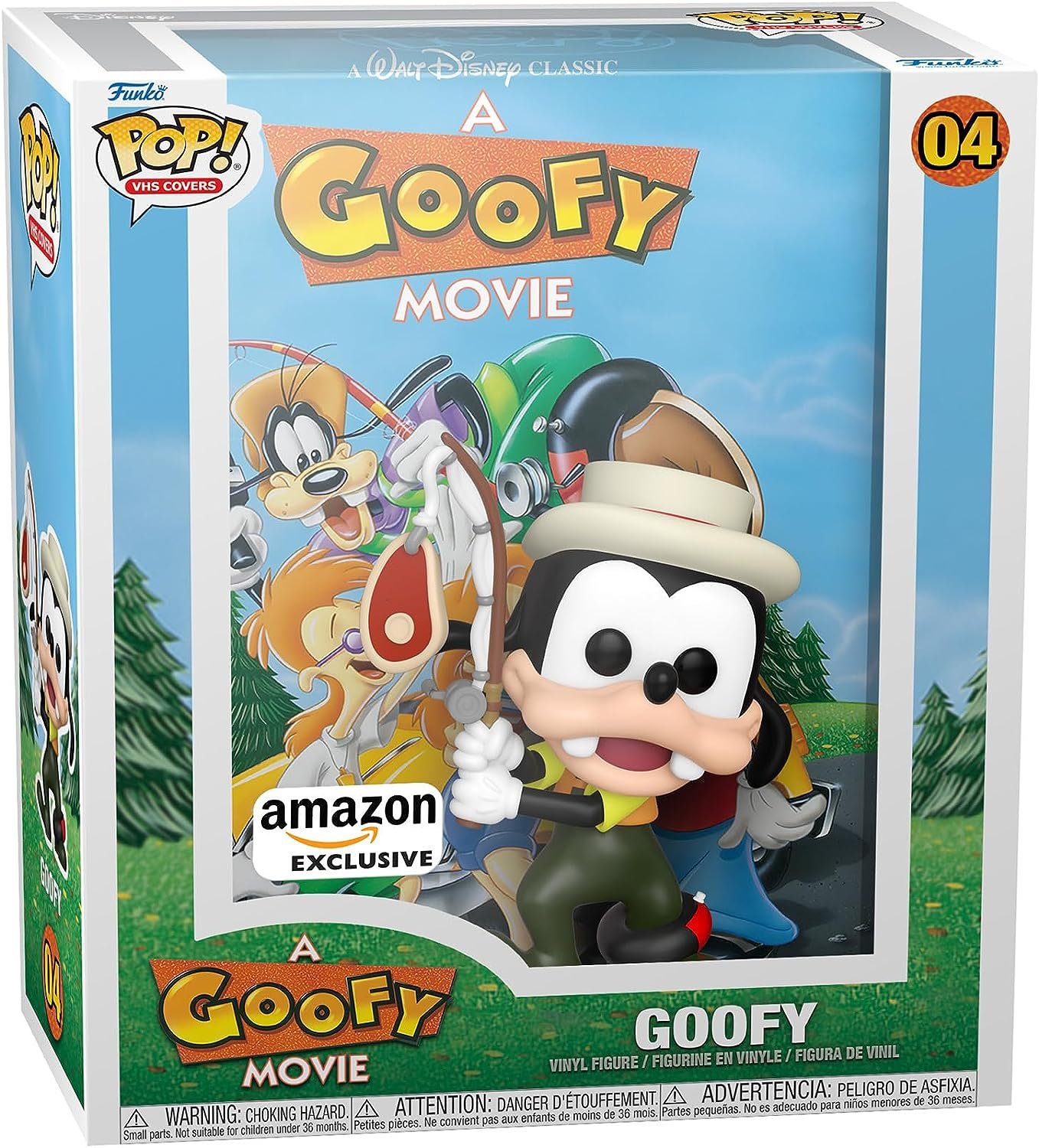 Funko Pop! VHS Cover: Disney - A Goofy Movie, Goofy (Amazon Exclusive)