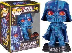 Funko POP! Star Wars Retro Art Darth Vader Figure (Special Edition Exclusive)