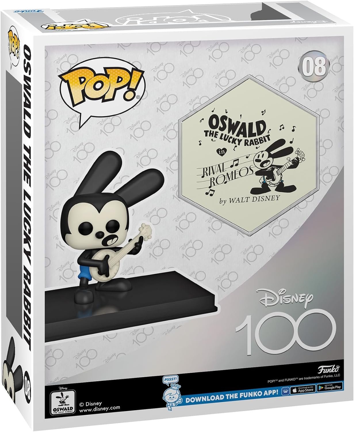 Pop! Art Cover: Disney 100 - Oswald The Lucky Rabbit - Image 2