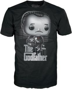 Funko  Tee: The Godfather: Vito & Cat -  Large - (L)