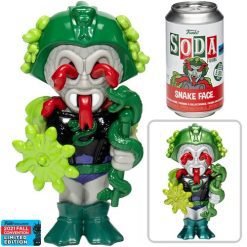 Masters of the Universe Snake Face Vinyl Funko Soda Figure - 2021 Convention Exclusive