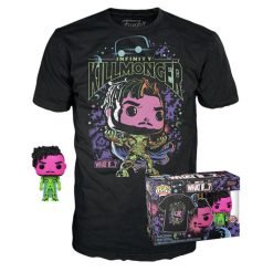 Marvel: What If - Pop Funko & Tee Box - Infinity Killmonger (T-Shirt Size- S)